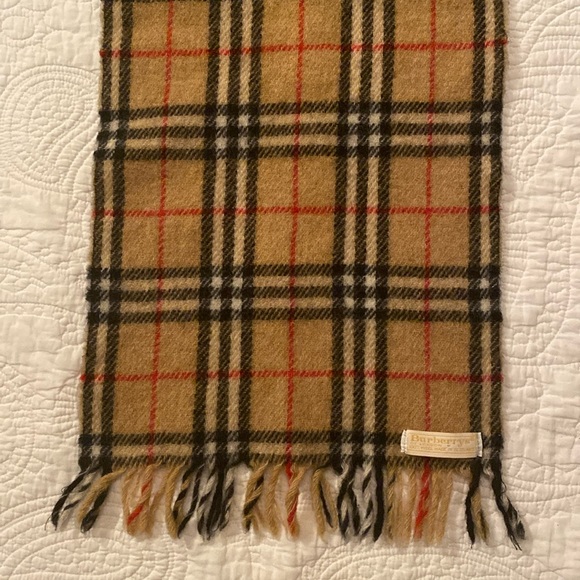 Burberrys of London vintage wool Scarf Scotland unisex - Picture 5 of 15
